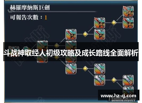 斗战神取经人初级攻略及成长路线全面解析